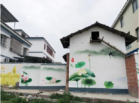 福贡室外墙绘-从选材到保养。