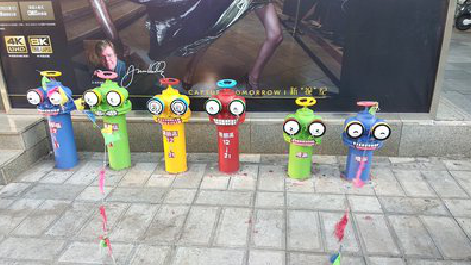 福贡商业区彩绘