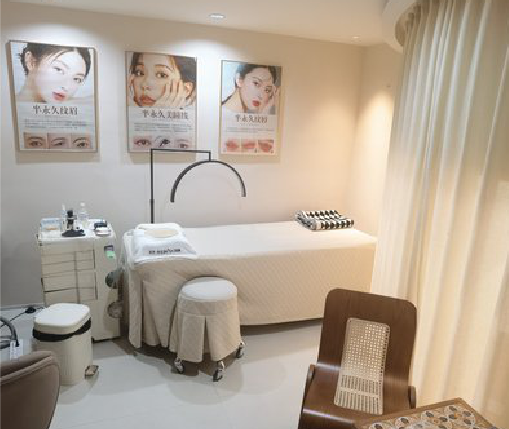 福贡美容店装修小技巧