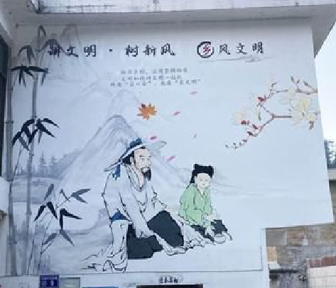 福贡分享几个墙绘保养知识。