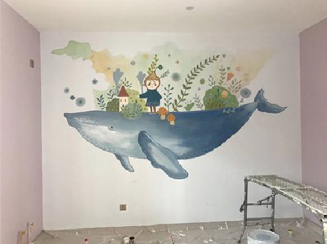 福贡手绘墙的特点及优势。